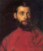 Brocky, Karoly Self-Portrait after 1850 Sweden oil painting artist